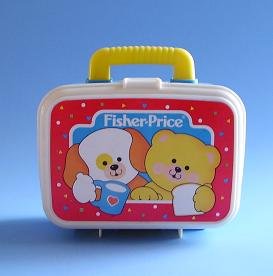 FISHER PRICE TOY LUNCH PAIL 1054 1992