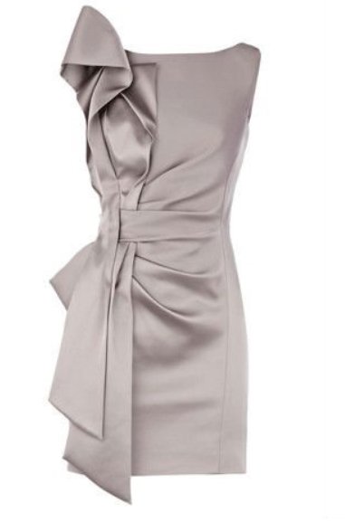 newest evening dress - stretch satin slim