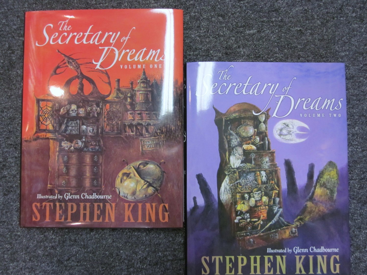 Secretary of Dreams Vol. 1 and 2. Stephen King