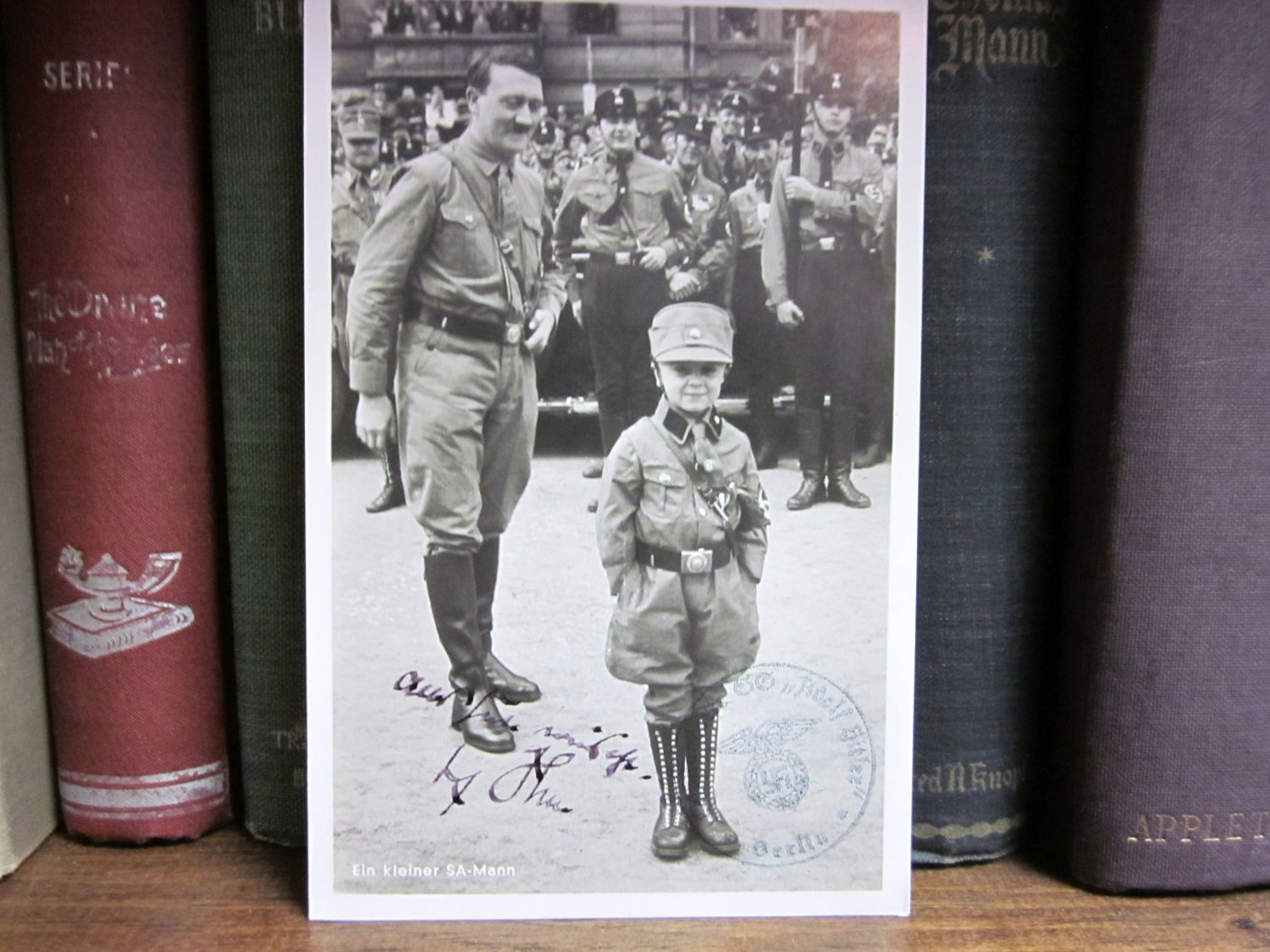Hitler Signed Inscribed Hoffman Photograph WWll