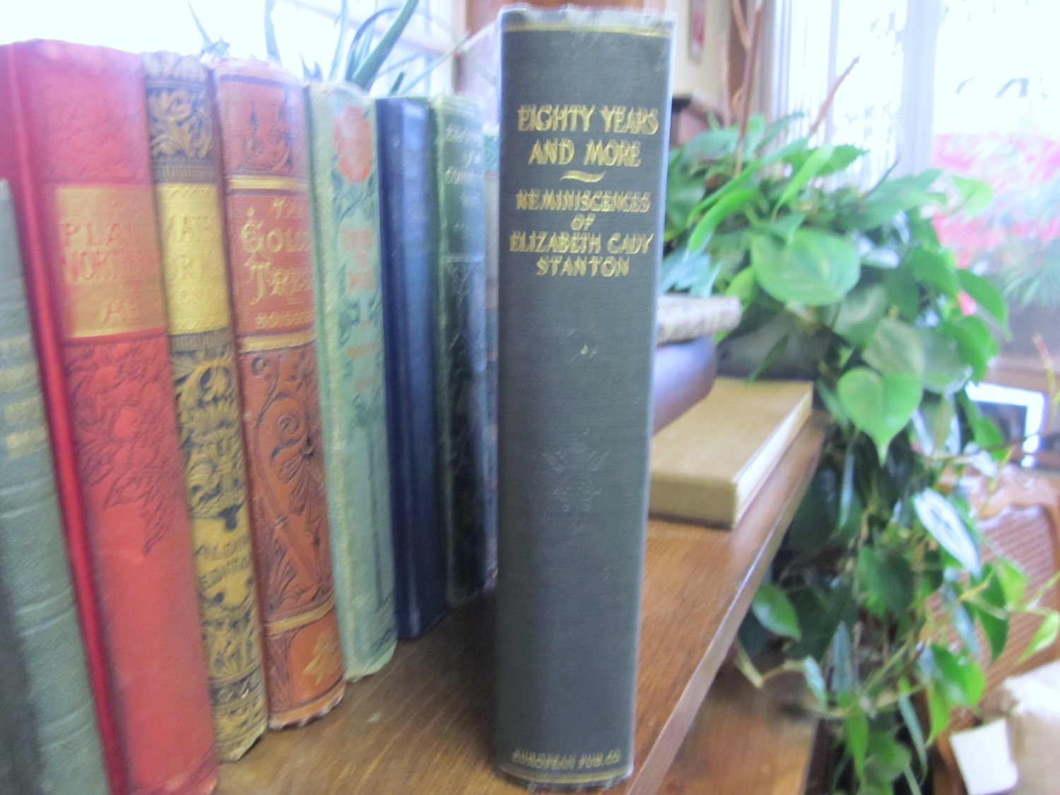 80 Years and More Elizabeth Cady Stanton Signed