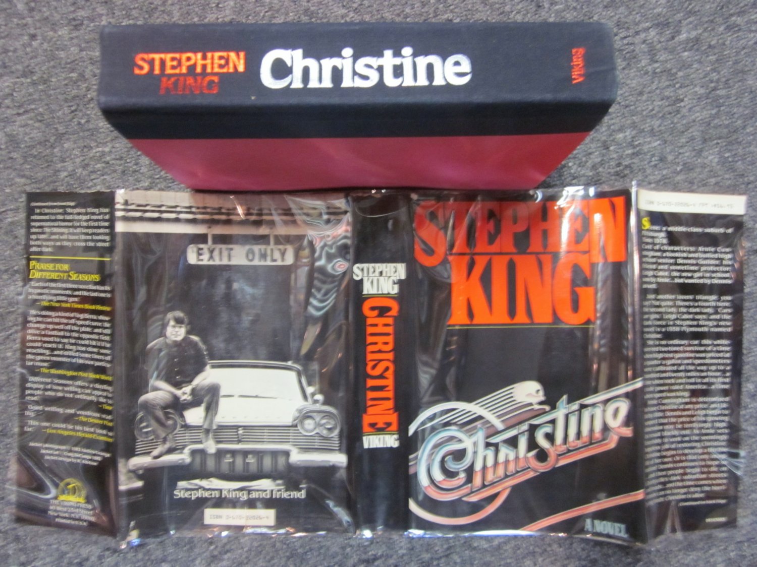 Christine Stephen King First American Edition