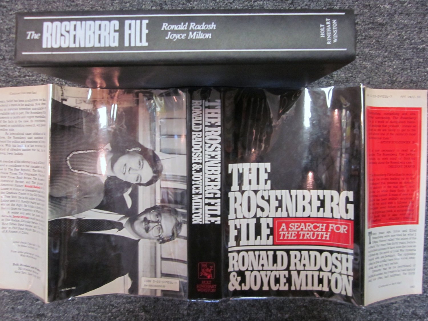 THE ROSENBERG FILE A SEARCH FOR THE TRUTH FIRST EDITION