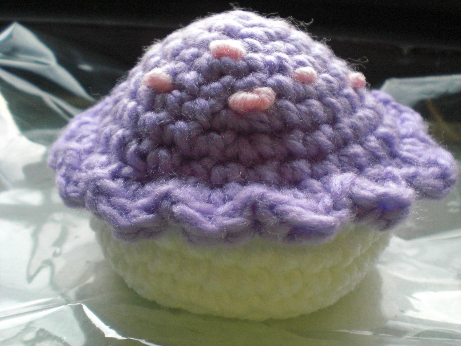 Crochet Cupcake Pincushion