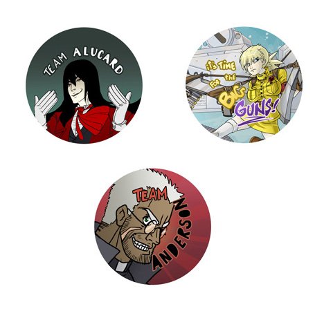 Hellsing Button Set