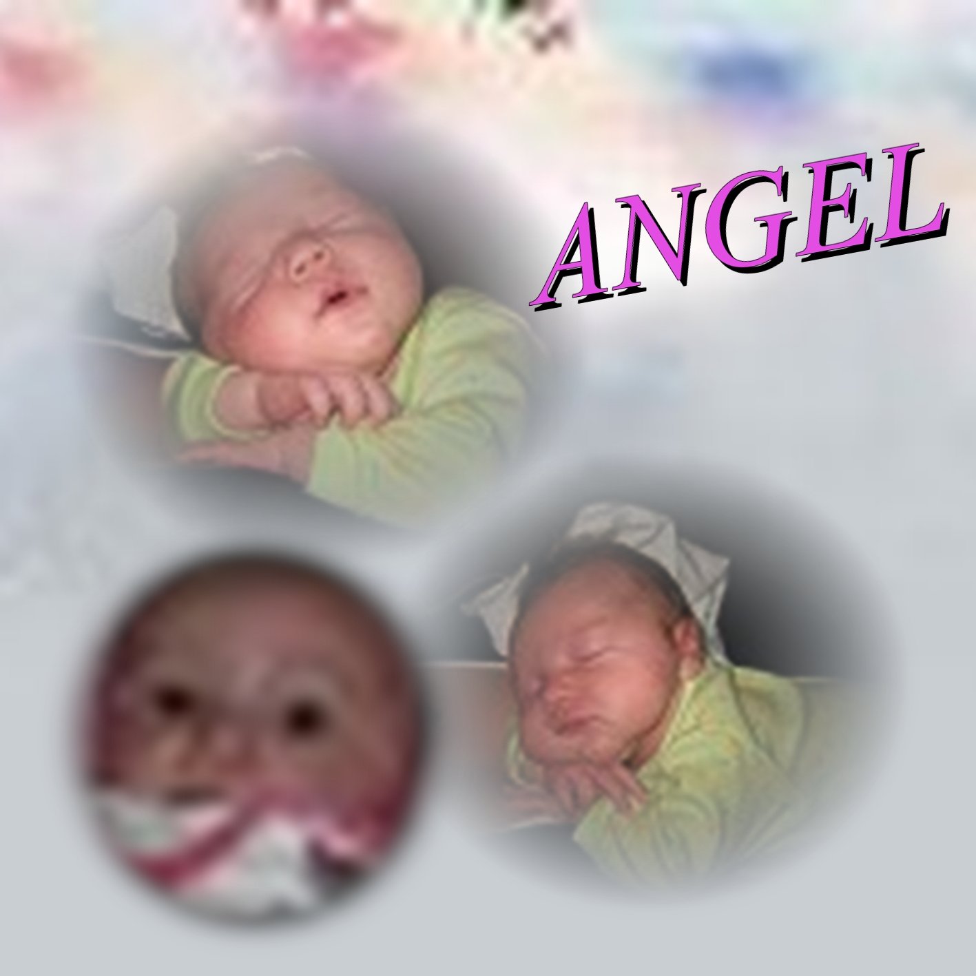 Babies Angel 8.5 x 8.5