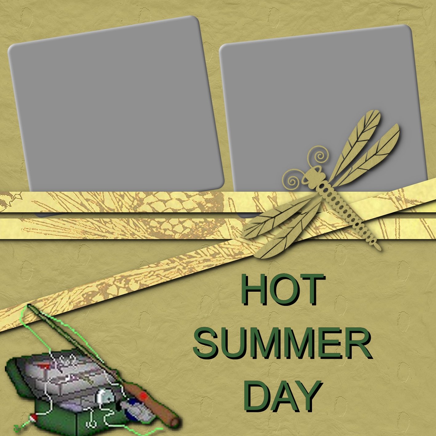 Camping Hot Summer 8.5 x 8.5
