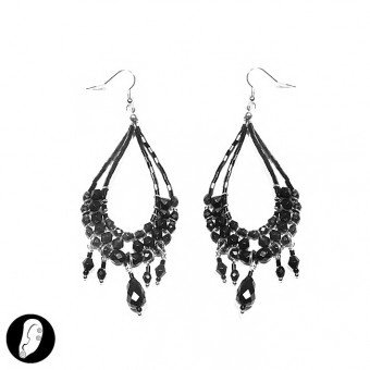 (6 pezzi/pcs.) Orecchini - EARRINGS - MOD. SI323988