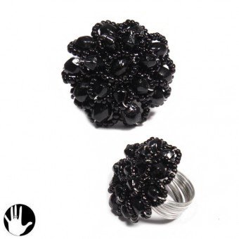 (3 pezzi/pcs.) Anello - RING - MOD. SI700613