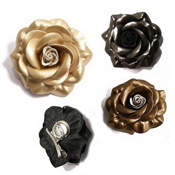 (6 pezzi/pcs.) Spilla - BROOCH - MOD. SI620143