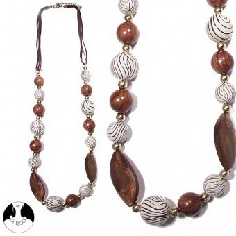 (3 pezzi/pcs.) Collana - NECKLACE - MOD. SI204464