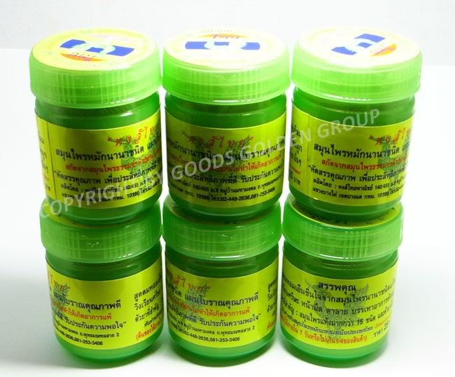 6PCS VERY FAMOUS ORIGINAL THAI HERBAL INHALANT MASSAGE@