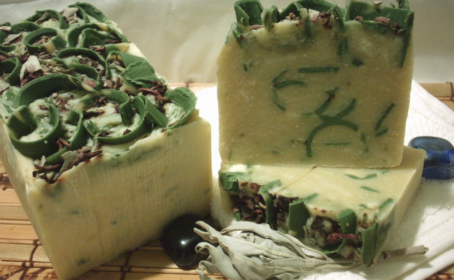 Lemongrass and White Sage Soap "Zakiah Levanah"