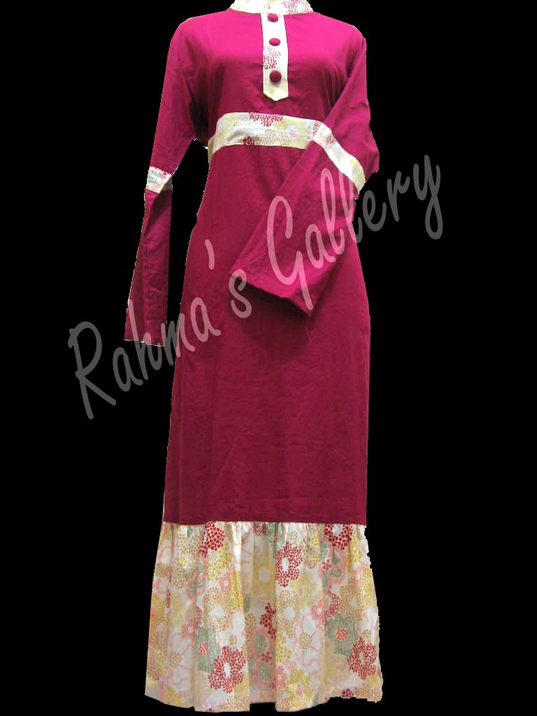 maroon abaya