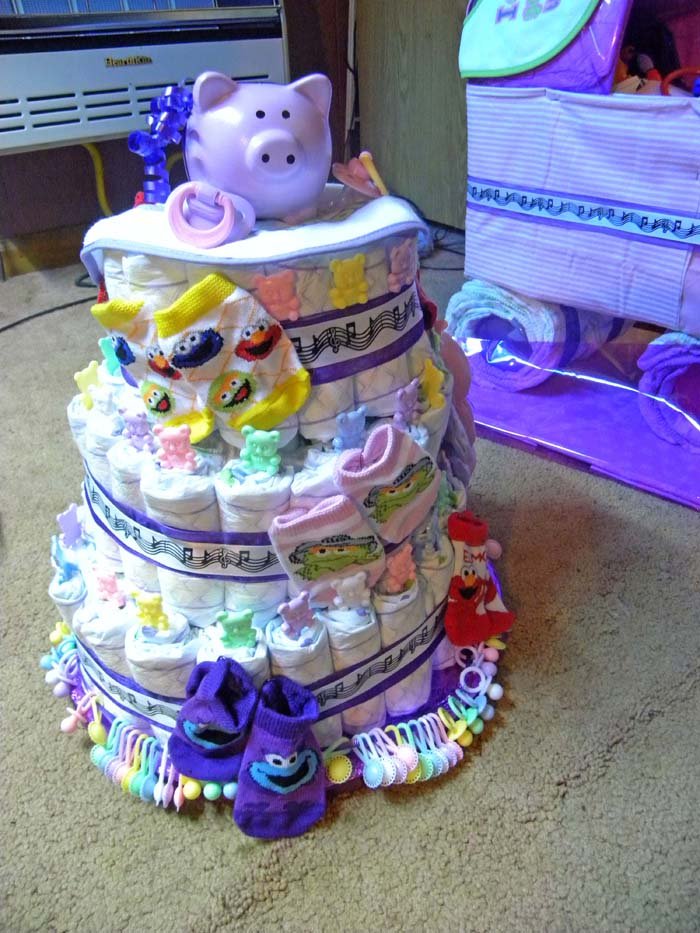 Diaper Tier Cake