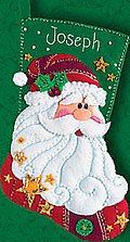 Sequined Santa