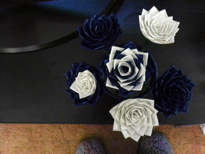 Large Two Toned Roses