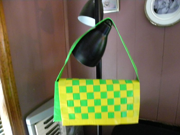 Basketweave Purse