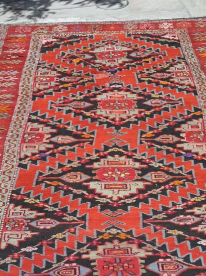Persian Hamadan Village Rug Runner
