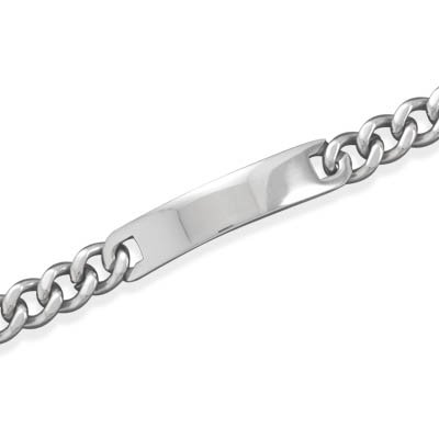 Stainless Steel ID Bracelet with Magnets