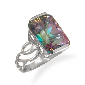 Mystic Topaz Ring