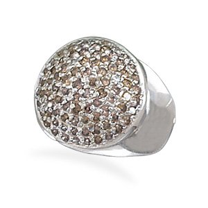 Chocolate CZ Ring