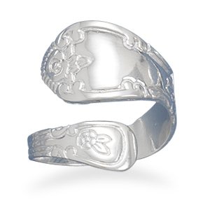 High Polish Spoon Ring