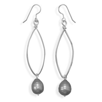 Freshwater Pearl Drop Earrings