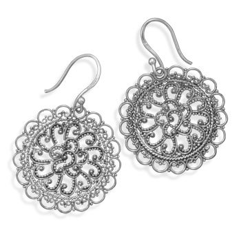 Ornate Bali Style Earrings