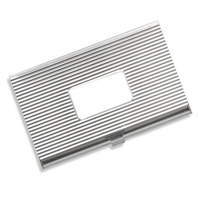 Stainless Steel Engravable Business Card Case