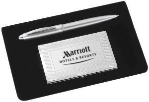 Pen mat with Card Holder