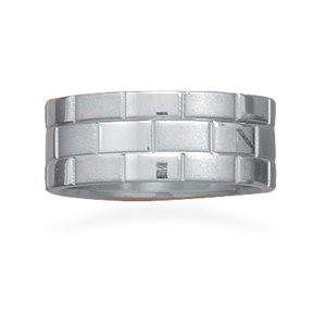 Three Row Stainless Steel Ring