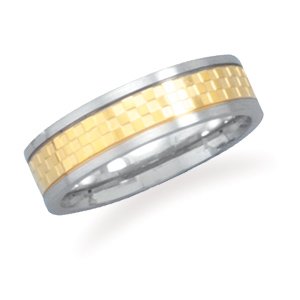 Steel Ring Checker Pattern