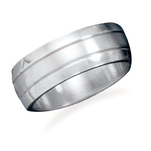 Polished and Brushed Band
