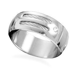 Steel and Cable Ring