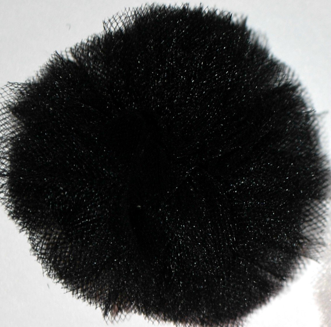 Black Poof Bow