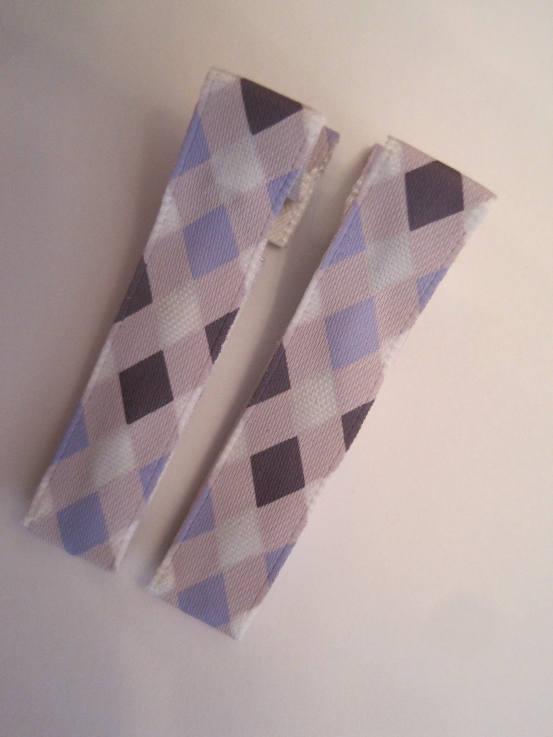 Purple Argyle Lined Clippies