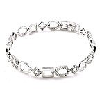 18K White Gold Diamond Bracelet