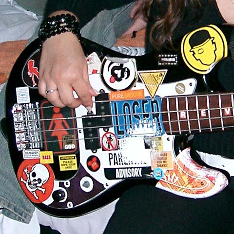 6-string electric guitar