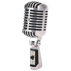 Microphone, w/stand and speaker