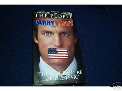 THE PEOPLE VS LARRY FLYNT VIDEO GREAT ONE EXCELLENT CONDITION