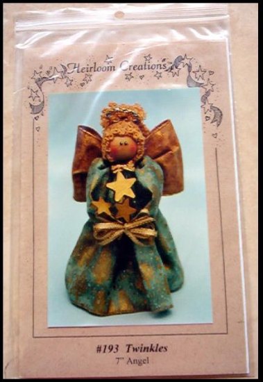 BRAND NEW IN PACKAGE HEIRLOOM CREATIONS Twinkles Angel CRAFT PATTERN OUT OF PRINT HARD TO FIND