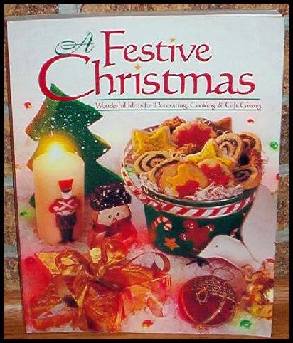 BRAND NEW Festive Christmas COOKING AND DECORATING GIFT BOOK