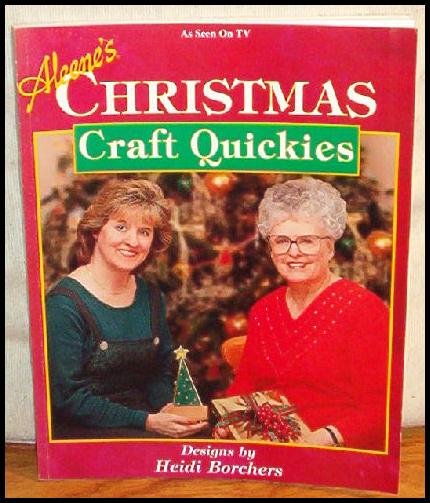 Aleene's Christmas Craft Quickies NEW CRAFT BOOK WOW 1ST EDITION HTF OUT OF PRINT RARE