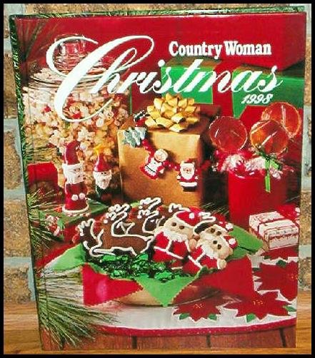 Country Woman Christmas 1998 NEW HB BOOK CROSS STITCH +