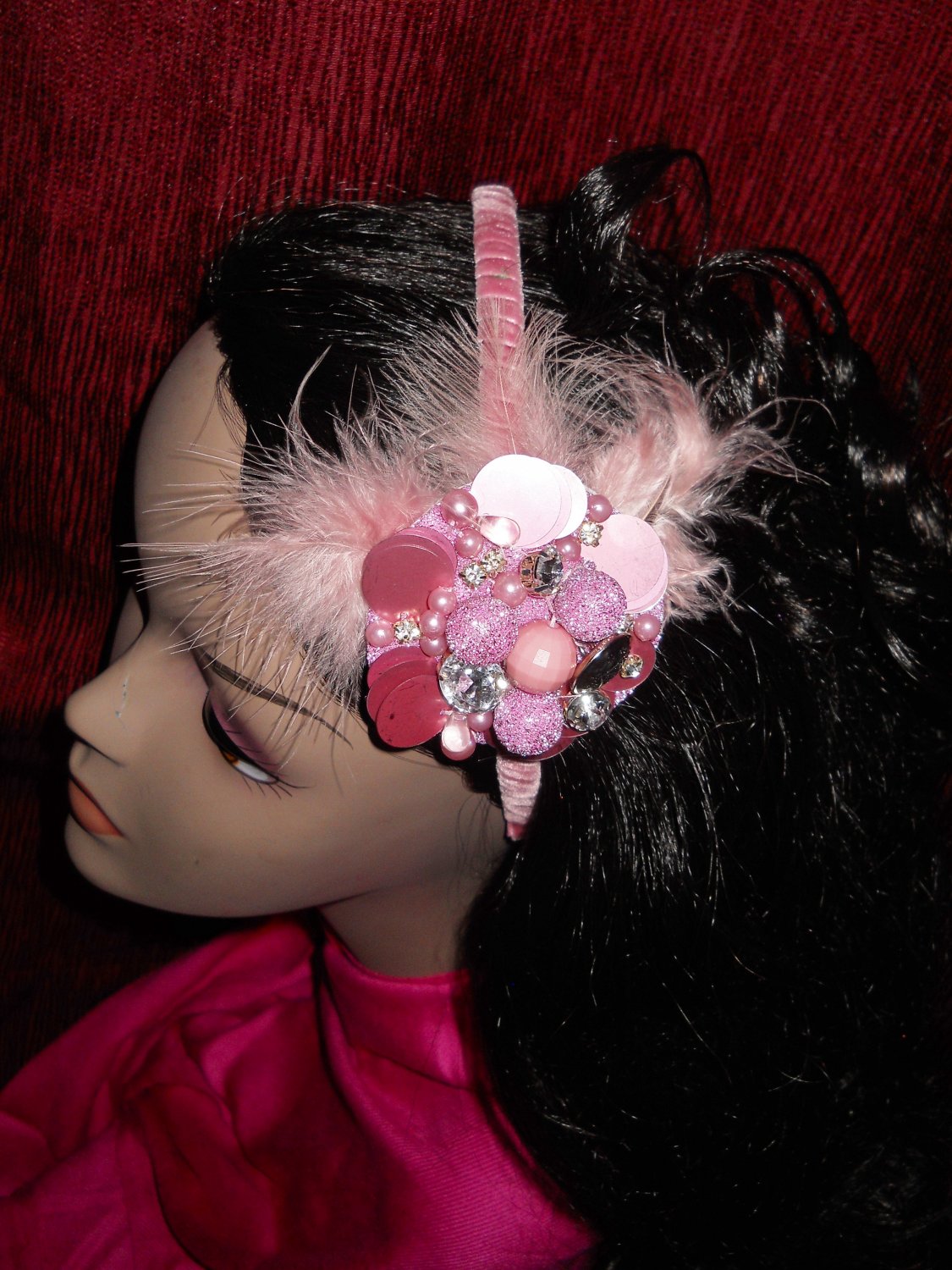 Plush Pink Headband