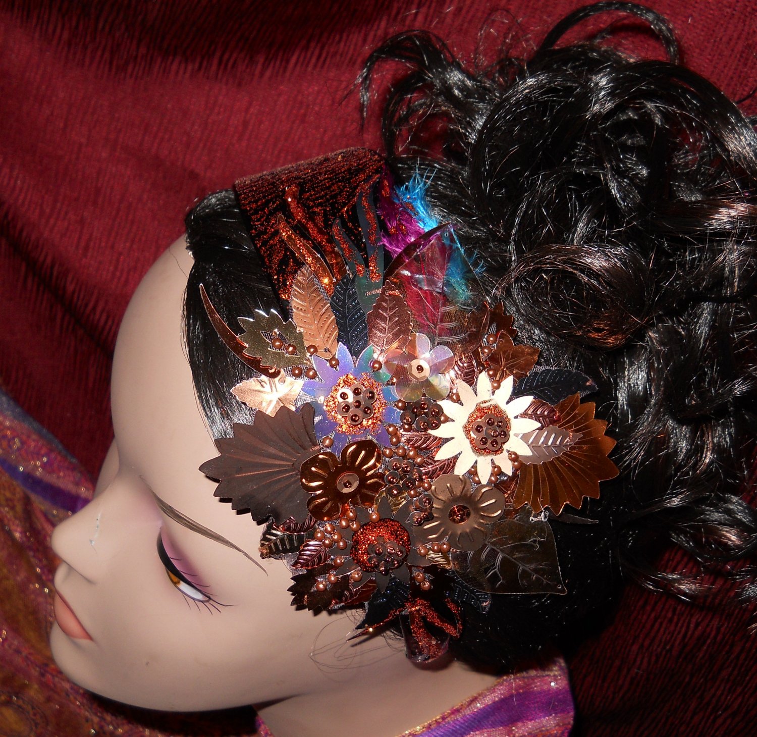 Artistic Brown Headband