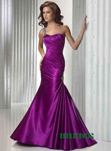 Purple Long Evening Dresses Prom Formal Gowns 01