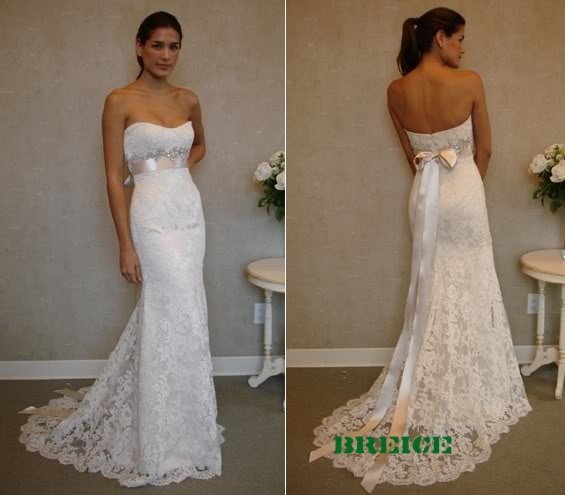 Elegant Lace Wedding Dress Bridal Gowns 22