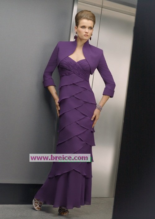 Custom Made Mother of The Bride Dresses Wedding Guest Dress M034